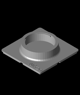 gridfinity nikon lente In piedi 3d print model - Mito3D