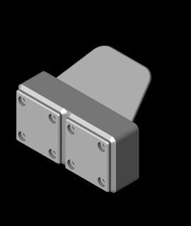 gridfinity pinzas estante soltero d3c0de 3d print model - Mito3D