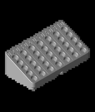 gridfinity nozzle holder common sizes - 3d by kptnautismus on thangs 3d print model - Mito3D