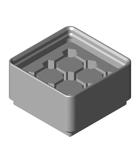 gridfinity parametric bit holders 3D print model - Mito3D