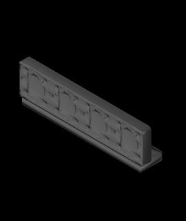ızgara sonluluğu parametrik duvar kontrol temel 3d print model - Mito3D