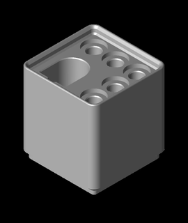 gridfinity pinha suporte hobbies jogos 3d print model - Mito3D