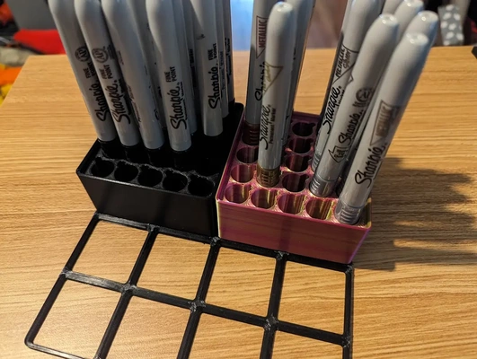 gridfinity sharpie suporte 3d by zqft9001 on 3d print model - Mito3D