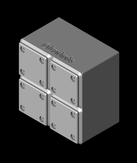 gridfinity precision screwdriver holders 3d print model - Mito3D