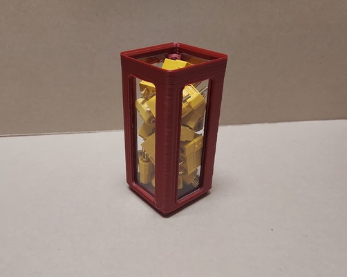 gridfinity quad window bin 1x1x12 - 3d by landrum engineering on thangs 3d print model - Mito3D