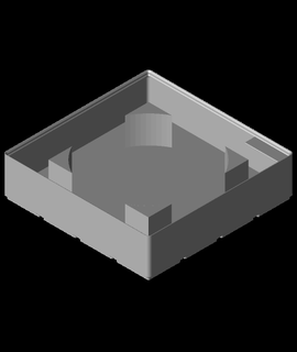 grillefinity ponçage disque titulaire soutien 3d print model - Mito3D