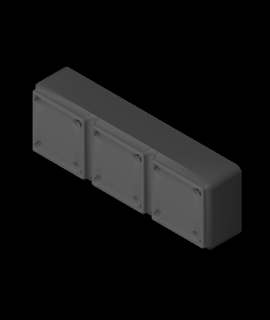 gridfinity sd cartão suporte microsd USB 3d print model - Mito3D