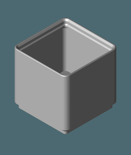 gridfinity semplice scatola husky cassetti vite buchi hobbista Appunti 3d print model - Mito3D