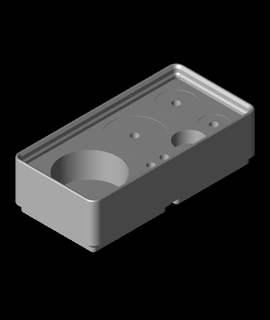 Gridfinity klein Dremel Cutter Inhaberstl 3d print model - Mito3D