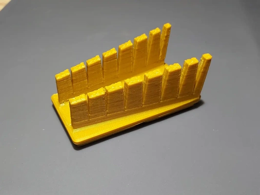 ızgara sonluluğu lehim parmaklar 2x1 3d by kara davulu mühendislik teşekkürler 3d print model - Mito3D