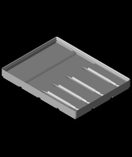 gridfinity spade bit holder 3d print model - Mito3D