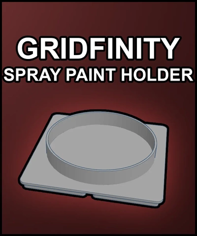 gridfinity spray pintura suporte 3d by thingymaker9000 on 3d print model - Mito3D
