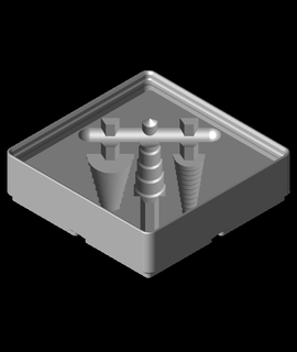 ızgara sonluluğu adım matkaplar foobar42fsm 3d print model - Mito3D