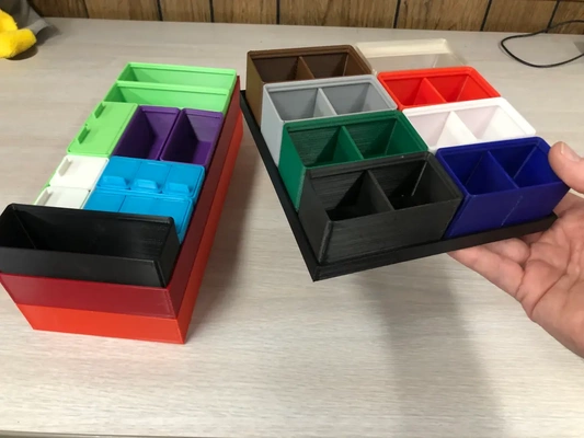 gridfinity storage carrying trays - 3d by lathempack on thangs 3d print model - Mito3D