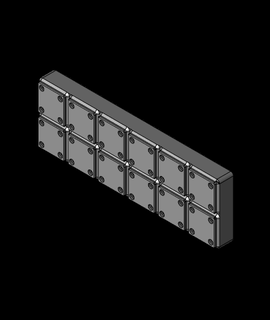 gridfinity tap die holders 3d print model - Mito3D