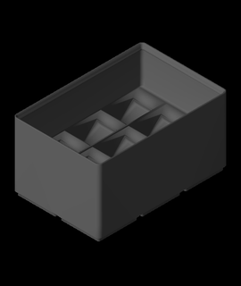 gridfinity testors 2x3 9 3d print model - Mito3D