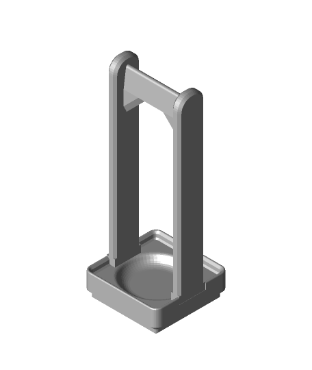 gridfinity pinça prateleira Lennard 3D print model - Mito3D