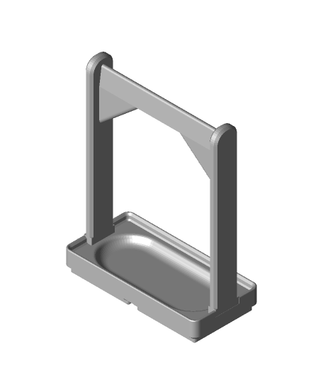 gridfinity twizzles rack single piece 3D print model - Mito3D