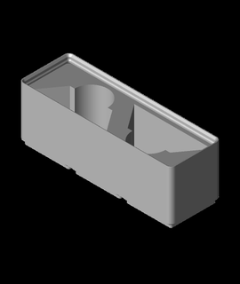 gridfinity utilità coltello rasoio lama tenere 3d print model - Mito3D