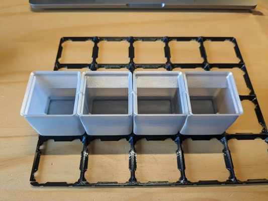 gridfinity vaso modo caixa 3d by vingança on 3d print model - Mito3D