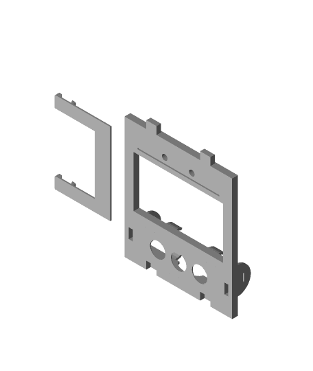 grillefinity mur monter lumière travail pro 3d modèle 3D print model - Mito3D
