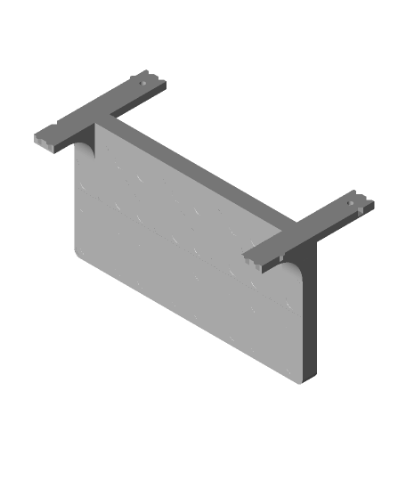 gridfinity wall rack 2x4   colombojrj  3D print model - Mito3D