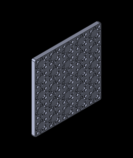 gridfinity ponderato base Lavori solidi nati 3d print model - Mito3D