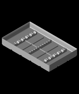 gridfinity wera mini Chave fenda suporte casa jardim 3d print model - Mito3D
