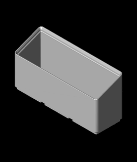 grillefinity large échelonné bacs 3d print model - Mito3D
