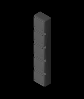 gridfinity wowstick pennarello impilabile bidone 3d print model - Mito3D