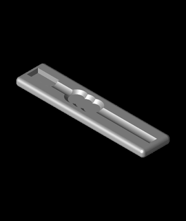 ızgara sonluluğu xacto bıçak tepsi eklemek 1 Slo cihazlar 3d print model - Mito3D