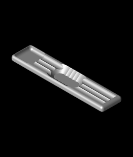 ızgara sonluluğu xacto bıçak tepsi eklemek 3 Slo cihazlar 3d print model - Mito3D