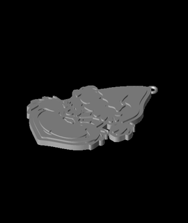 grinch ornamento jabalí 3d print model - Mito3D