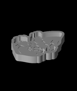 Grinch vassoio kcwarthog 3d print model - Mito3D