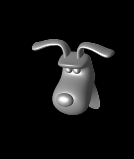 Gromit kulaklık kanca 3d model realbaddad0 teşekkürler 3d print model - Mito3D