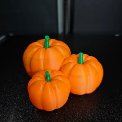 groupe of citrouilles 3d by printstart3d 3d print model - Mito3D