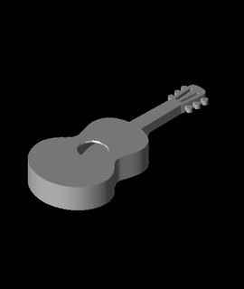 guitar viola 3d model leo247ce teşekkürler 3d print model - Mito3D