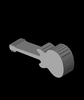 guitare choisir titulaires petit guitares facile 3d print model - Mito3D