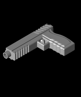 pistola 3d modelo torresfamilia gracias 3d print model - Mito3D