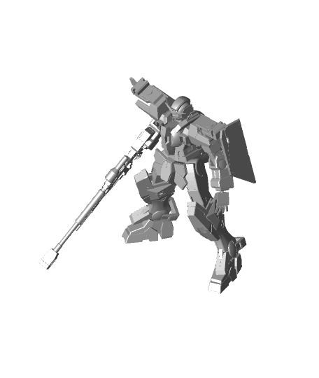 gundam noms domaine juankmed 3D print model - Mito3D