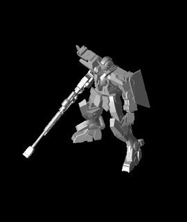 Gundam Dynamen juankmed 3d print model - Mito3D