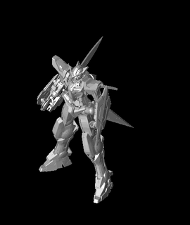 Gundam exia abwischen designstl 3d Modell danke 3d print model - Mito3D