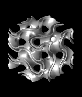 gyroid sculpture 3 davemakesstuff 3d print model - Mito3D