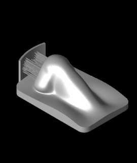 hairy nose fridge magnet hairify remi Arts & Entertainment 3d print model - Mito3D