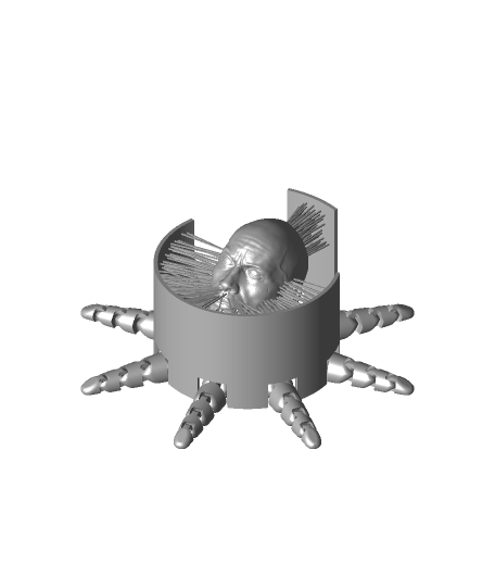 kıllı rocktopusstl zedzer0334 pop kültür 3D print model - Mito3D