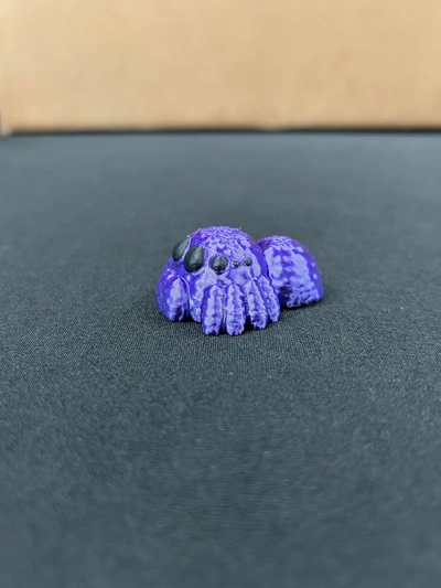 peloso ragno 3d by costruito bot on grazie 3d print model - Mito3D