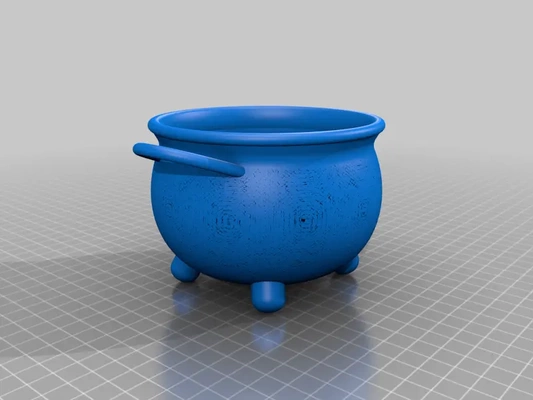 halloween cauldron decoration - 3d by brennamakes on thangs 3d print model - Mito3D
