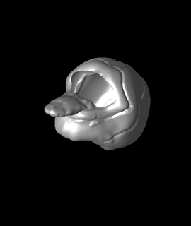 Halloween bocca caramella ciotola shire 3d print model - Mito3D