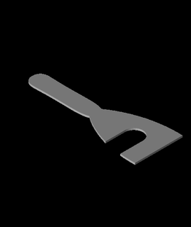 halloween spatula dfactory 3d print model - Mito3D