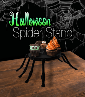 halloween spider legs stand - k2 kevin 3d print model - Mito3D